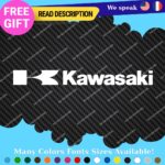 Fits Kawasaki Decals Stickers Vinyl Moto Bike Vintage Motocross Team Cafe Racing - Image 13
