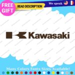 Fits Kawasaki Decals Stickers Vinyl Moto Bike Vintage Motocross Team Cafe Racing - Image 5