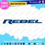 Fits Rebel Wagon Decals Stickers Vinyl Truck Power Bedside Box Side 4x4 AWD Lift - Image 13