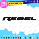 Fits Rebel Wagon Decals Stickers Vinyl Truck Power Bedside Box Side 4x4 AWD Lift - Image 3