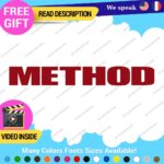 Fits Method Race Wheels Decals Stickers Vinyl Outland Offroad Racing Tuning AWD