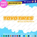 Fits Toyo Tires Decals Stickers Vinyl Tires JDM Drift Wheel Offroad Racing Proxe - Image 15