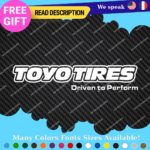 Fits Toyo Tires Decals Stickers Vinyl Tires JDM Drift Wheel Offroad Racing Proxe - Image 16