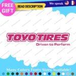 Fits Toyo Tires Decals Stickers Vinyl Tires JDM Drift Wheel Offroad Racing Proxe - Image 26