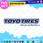 Fits Toyo Tires Decals Stickers Vinyl Tires JDM Drift Wheel Offroad Racing Proxe - Image 33