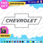 Fits 1964 Chevrolet Decal Stickers Vinyl Chevy Silverado Old Bowtie SS Tailgate - Image 4