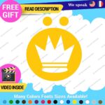 Fits Konig Wheels Decals Stickers Vinyl Rim Hypergram Dekagram Matte Gloss Tire - Image 3