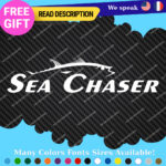 Fit Sea Chaser Boat Decal Sticker Skiff Carolina Cover Center Console Center Top - Image 16