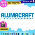 Fits AlumaCraft Wave Name Decal Sticker Vintage Fishing Boat Aluma Water Craft - Image 4