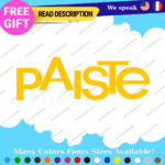 Fits Paiste Decal Sticker Vinyl Cymbal Rude Set Ride Hat Crash Swiss Bell Chime - Image 4