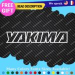 Fits Yakima Racks Decal Sticker Vinyl Car Bumper Roof Cycle Hitch Cargo EXO JDM