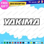 Fits Yakima Racks Decal Sticker Vinyl Car Bumper Roof Cycle Hitch Cargo EXO JDM - Image 3