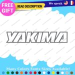 Fits Yakima Racks Decal Sticker Vinyl Car Bumper Roof Cycle Hitch Cargo EXO JDM - Image 23