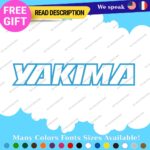 Fits Yakima Racks Decal Sticker Vinyl Car Bumper Roof Cycle Hitch Cargo EXO JDM - Image 28