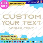 Custom Text Name Azonix Fonts Lettering Die Cut Decal Vinyl Sticker 651 - Image 23