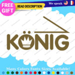 Fits Konig Wheels Decals Stickers Vinyl Rim Hypergram Dekagram Matte Gloss Tire - Image 11