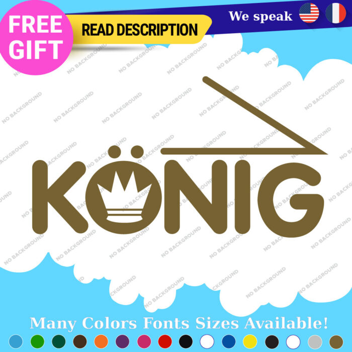 Fits Konig Wheels Decals Stickers Vinyl Rim Hypergram Dekagram Matte Gloss Tire - Image 11