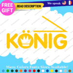 Fits Konig Wheels Decals Stickers Vinyl Rim Hypergram Dekagram Matte Gloss Tire - Image 15