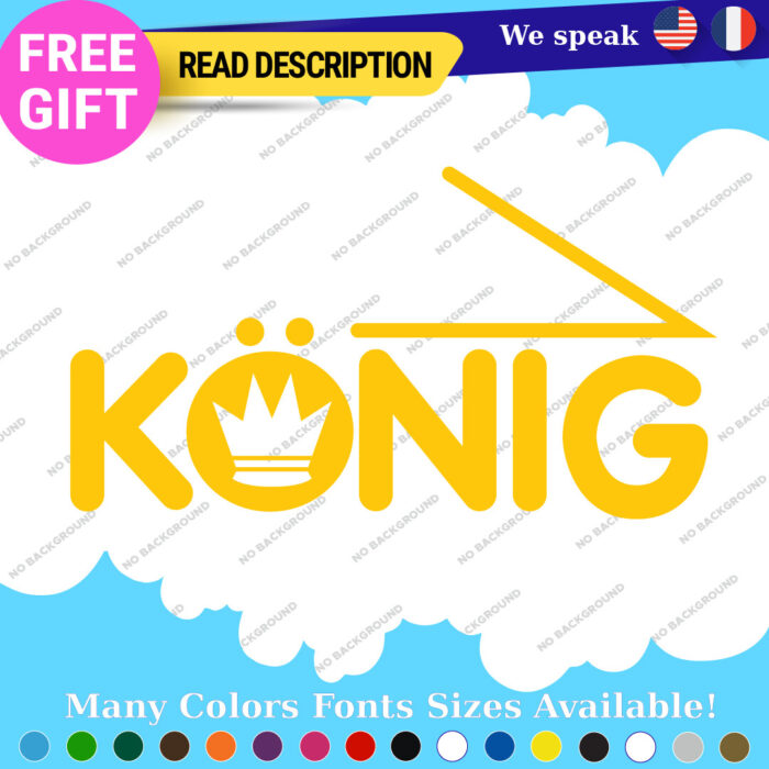 Fits Konig Wheels Decals Stickers Vinyl Rim Hypergram Dekagram Matte Gloss Tire - Image 15