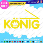 Fits Konig Wheels Decals Stickers Vinyl Rim Hypergram Dekagram Matte Gloss Tire - Image 16