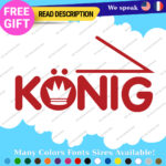 Fits Konig Wheels Decals Stickers Vinyl Rim Hypergram Dekagram Matte Gloss Tire - Image 18