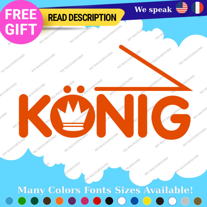 Fits Konig Wheels Decals Stickers Vinyl Rim Hypergram Dekagram Matte Gloss Tire - Image 19