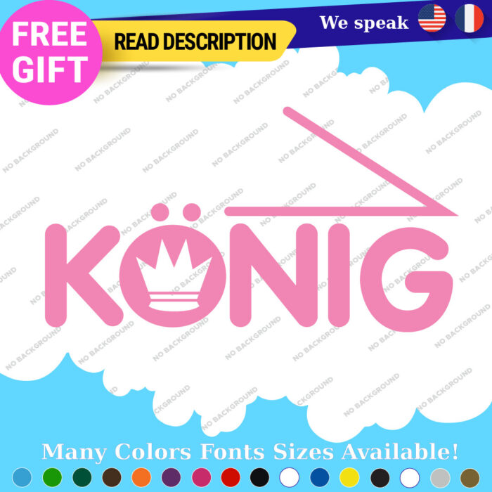 Fits Konig Wheels Decals Stickers Vinyl Rim Hypergram Dekagram Matte Gloss Tire - Image 21