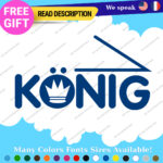 Fits Konig Wheels Decals Stickers Vinyl Rim Hypergram Dekagram Matte Gloss Tire - Image 24