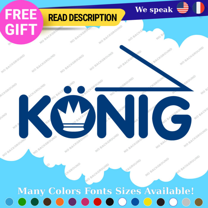 Fits Konig Wheels Decals Stickers Vinyl Rim Hypergram Dekagram Matte Gloss Tire - Image 24