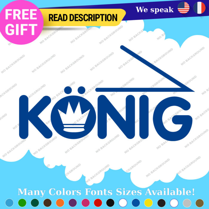 Fits Konig Wheels Decals Stickers Vinyl Rim Hypergram Dekagram Matte Gloss Tire - Image 4