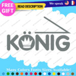 Fits Konig Wheels Decals Stickers Vinyl Rim Hypergram Dekagram Matte Gloss Tire - Image 8