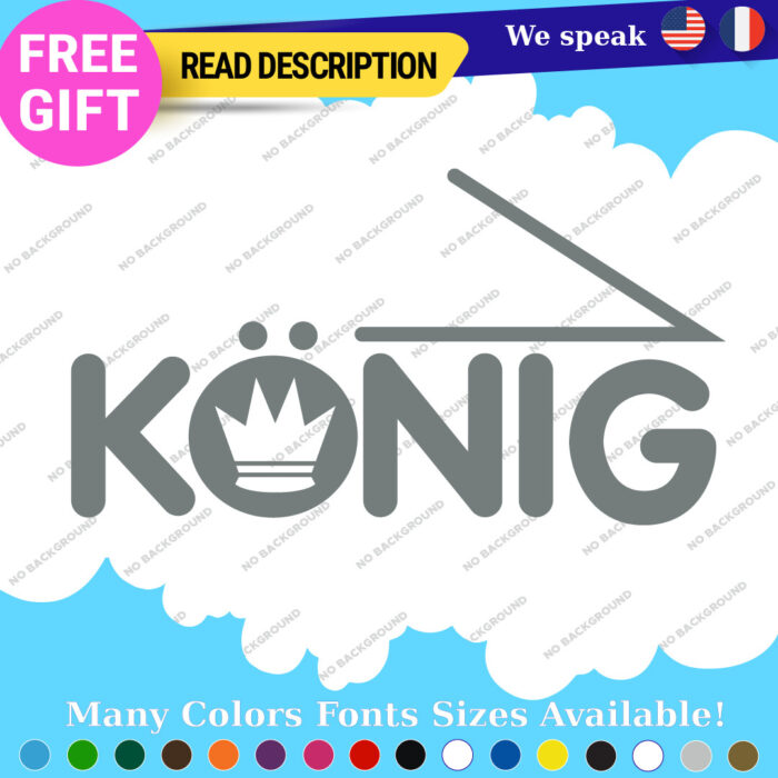 Fits Konig Wheels Decals Stickers Vinyl Rim Hypergram Dekagram Matte Gloss Tire - Image 8