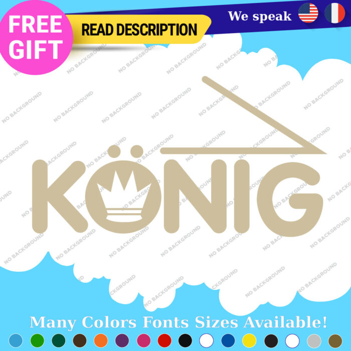 Fits Konig Wheels Decals Stickers Vinyl Rim Hypergram Dekagram Matte Gloss Tire - Image 9