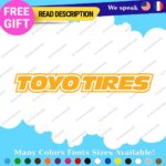Fits Toyo Tires Decals Sticker Vinyl JDM Drift Wheel Offroad Banner Racing Proxe - Image 14