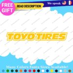 Fits Toyo Tires Decals Sticker Vinyl JDM Drift Wheel Offroad Banner Racing Proxe - Image 18