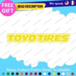 Fits Toyo Tires Decals Sticker Vinyl JDM Drift Wheel Offroad Banner Racing Proxe - Image 19