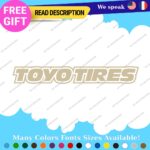 Fits Toyo Tires Decals Sticker Vinyl JDM Drift Wheel Offroad Banner Racing Proxe - Image 8