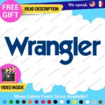 Fits Wrangler Decals Stickers Vinyl Rubicon Fender Side Hood JL Sahara Letter - Image 13