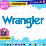 Fits Wrangler Decals Stickers Vinyl Rubicon Fender Side Hood JL Sahara Letter - Image 14