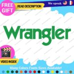 Fits Wrangler Decals Stickers Vinyl Rubicon Fender Side Hood JL Sahara Letter - Image 17