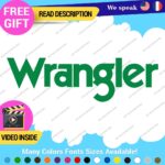 Fits Wrangler Decals Stickers Vinyl Rubicon Fender Side Hood JL Sahara Letter - Image 18