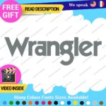 Fits Wrangler Decals Stickers Vinyl Rubicon Fender Side Hood JL Sahara Letter - Image 19