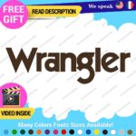 Fits Wrangler Decals Stickers Vinyl Rubicon Fender Side Hood JL Sahara Letter - Image 20