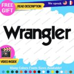 Fits Wrangler Decals Stickers Vinyl Rubicon Fender Side Hood JL Sahara Letter - Image 3