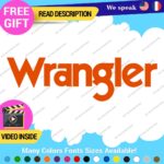 Fits Wrangler Decals Stickers Vinyl Rubicon Fender Side Hood JL Sahara Letter - Image 8