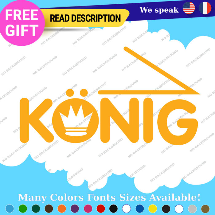 Fits Konig Wheels Decals Stickers Vinyl Rim Hypergram Dekagram Matte Gloss Tire - Image 26