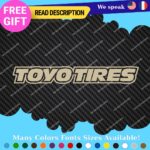 Fits Toyo Tires Decals Sticker Vinyl JDM Drift Wheel Offroad Banner Racing Proxe - Image 29