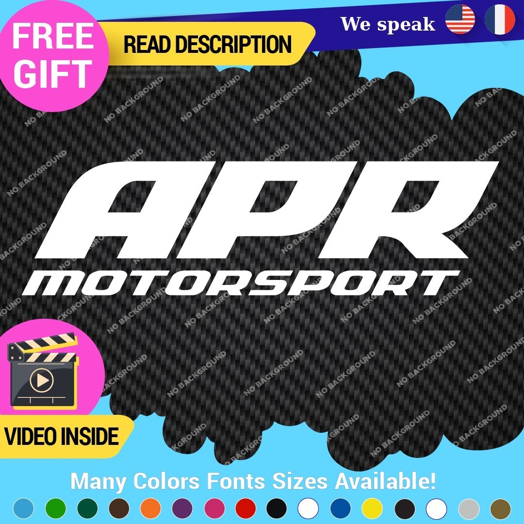 Fits APR Performance Decals Stickers Vinyl Stage III Tuning JDM Motorsport ABS - Image 15