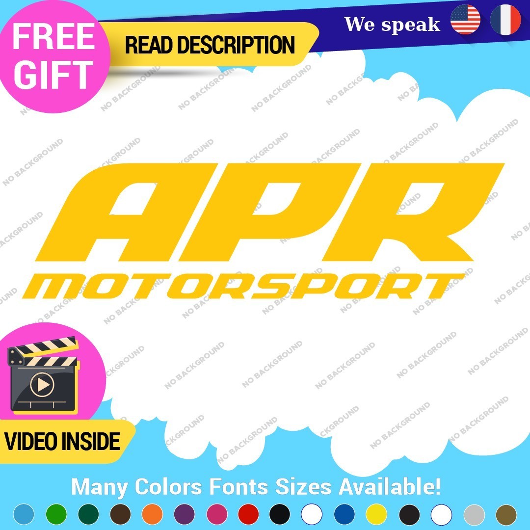 Fits APR Performance Decals Stickers Vinyl Stage III Tuning JDM Motorsport ABS - Image 16