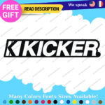 Fits Kicker Audio Car Sound Stickers Decal Speaker Subwoofers Amplifiers Car - Image 11
